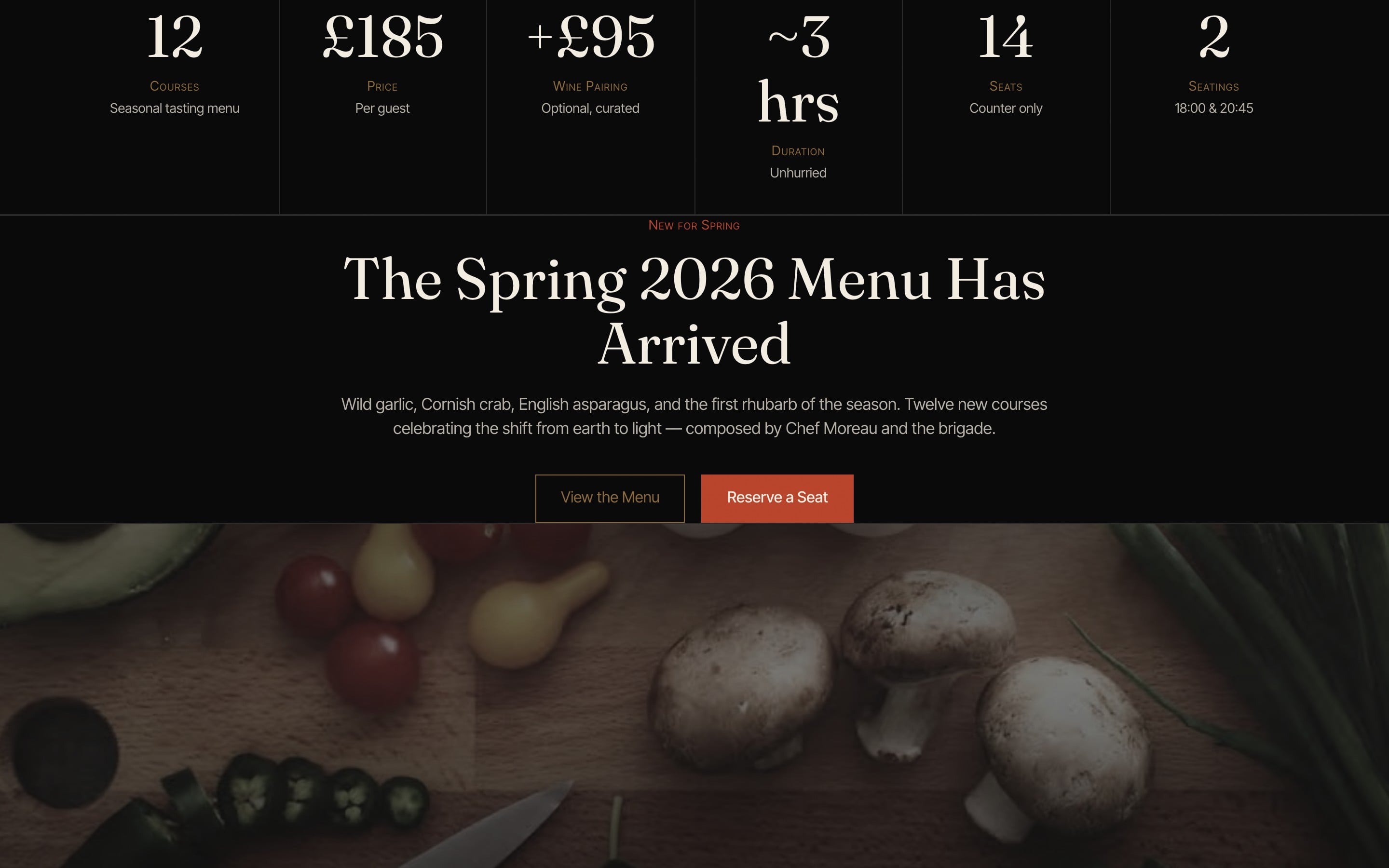 Maison Noir section detail