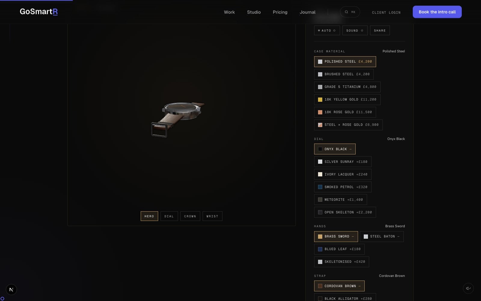 MERIDIAN homepage preview